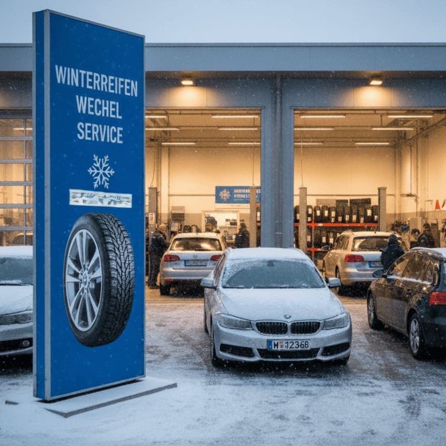 Winterreifen-Wechsel
